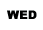 wed